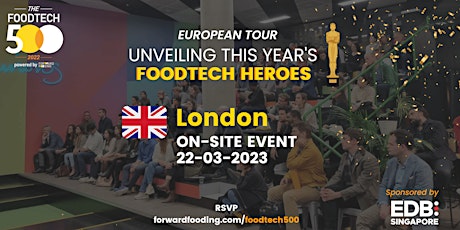Imagen principal de [London launch event] Unveiling the Official 2022 FoodTech 500