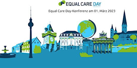 Hauptbild für Equal Care Day-Konferenz 23 - Willkommen auf der virtuellen Care-Landschaft