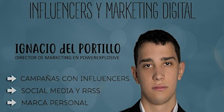 Imagen principal de Charla Nacho Portillo "Influencers y Marketing Digital" 12:30-14:00