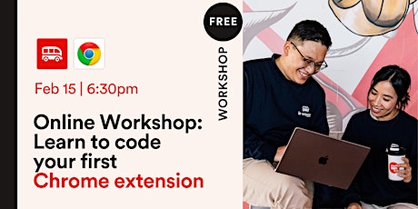 Online workshop: Code your first Chrome extension