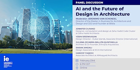 Panel Discussion: AI and the Future of Design in Architecture