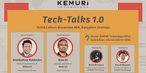 KEMURI Tech Talks - HSR startup engineers discuss tech-culture