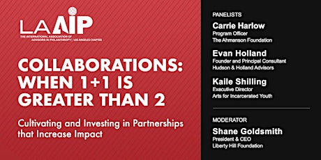 Collaborations: When 1+1 is Greater Than 2 Cultivating and Investing in Partnerships that Increase Impact primary image