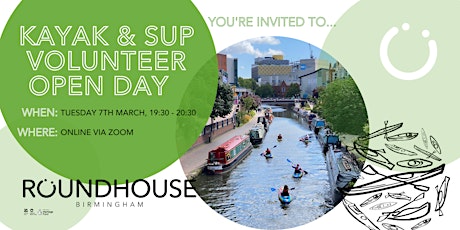 Kayak and SUP Volunteer Open Day primary image