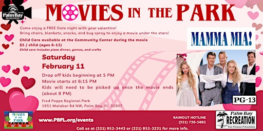 Free Date Night Movie in the Park