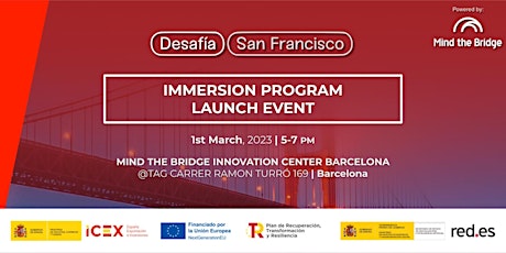Desafía San Francisco Immersion Program 2023 Launch Event Barcelona