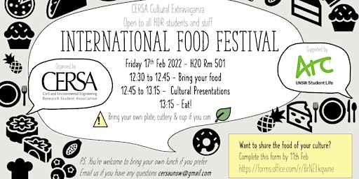 CERSA  International Food Festival