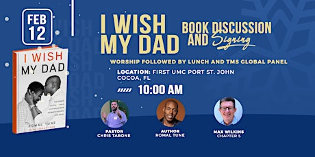 I Wish My Dad - Book Discussion and Signing @ First UMC Port St. John primary image