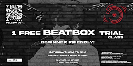 Free Trial Beatbox Class (For Noobies)
