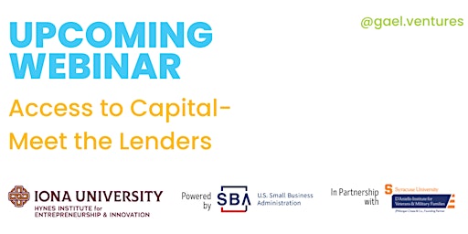 Access to Capital - Meet the Lenders