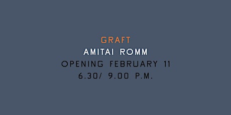 Immagine principale di Next Opening: Graft by Amitai Romm 