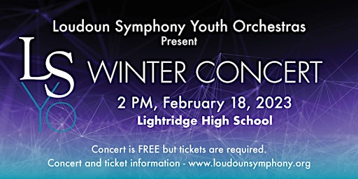 Loudoun Symphony Youth Orchestra's Winter Concert