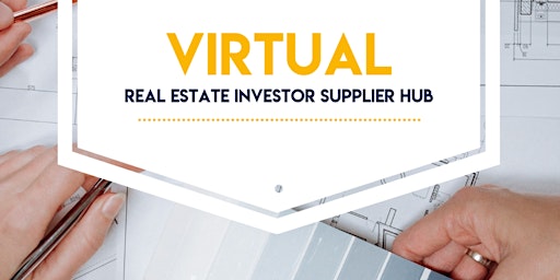 Real Estate Investor Supplier Hub - Virtual Multifamily Networking  meetup primary image