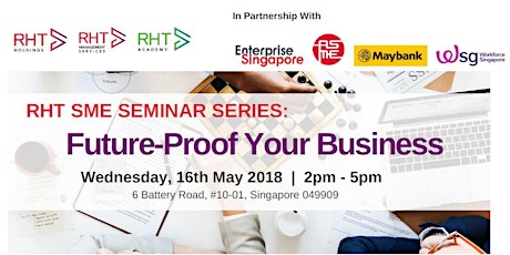 RHT SME Seminar Series - Future-Proof Your Business primary image