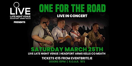 One For The Road - Live In Concert