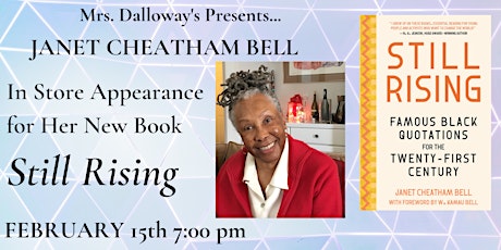 Janet Cheatham Bell In-Store Appearance For Her New Book STILL RISING