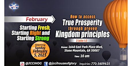 Imagem principal de HOW TO ACCESS TRUE PROSPERITY THROUGH PROVEN KINGDOM PRINCIPLES