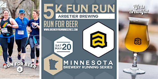 5k Beer Run x Arbeiter Brewing | 2023 MN Brewery Running Series