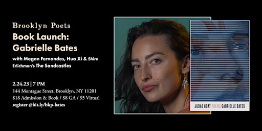 Brooklyn Poets Book Launch: Gabrielle Bates