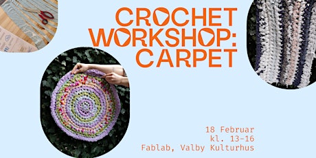Crochet workshop: carpet from textile waste