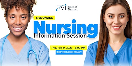 Live Online Nursing Information Session Miami & Miramar Campuses