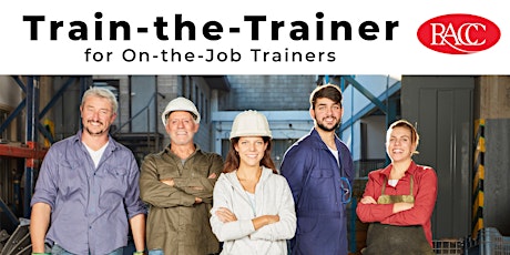 Imagem principal do evento Train-the-Trainer for On-the-job Trainers