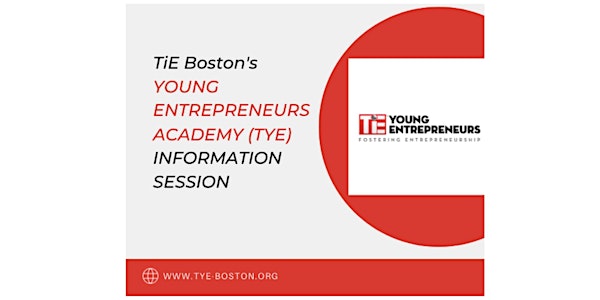 1- Hour Virtual Info Session: Learn More About TYE Entrepreneur Academy
