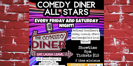 Comedy Diner All Stars -  Feb 17th