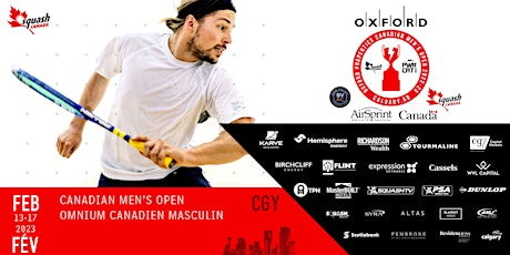 2022-23 OXFORD PROPERTIES CANADIAN MEN'S OPEN - PRESENTED BY AIRSPRINT