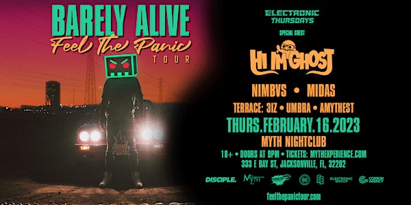 Electronic Thursdays Presents: Barely Alive - Feel the Panic Tour | 2.16.23