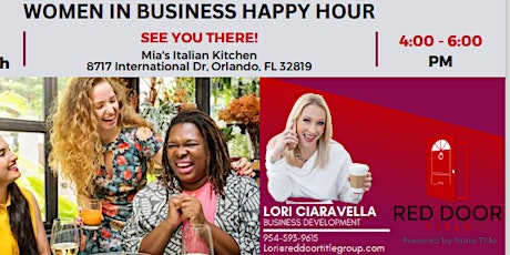 Third Thursday's: Women in Business Happy Hour