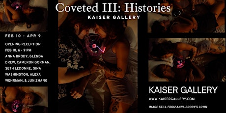 Opening Reception of Coveted III: Histories