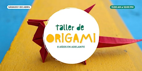 Taller de Origami para toda la familia con FUNDAPROMAT