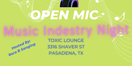 Open mic: Music Industry Night