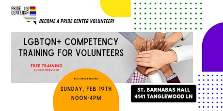 LGBTQN+ Competency Training for Volunteers