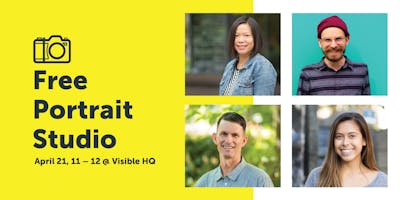 event in Portland: DWP: Free Portrait Studio @ Visible HQ
