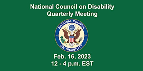 NCD Quarterly Meeting Feb. 16, 2023