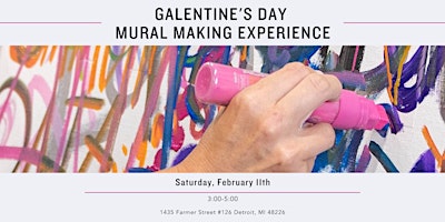 Galentiene's Day Mural Making Experience