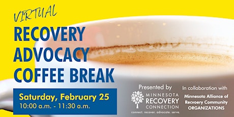 Recovery Advocacy Coffee Break 2023