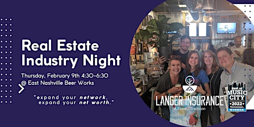 February 9th Real Estate Industry Night