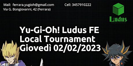 Yu-Gi-Oh! Local Tournament Giovedì 02/02/2023