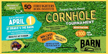 Firefighters Burn Institute Cornhole Tournament