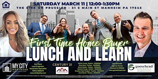 First Time Home Buyer Lunch and Learn