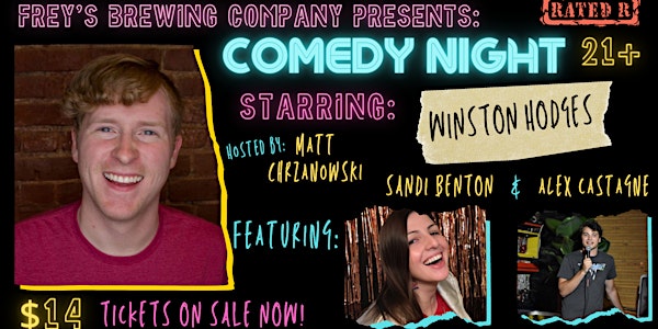 COMEDY NIGHT Featuring: Winston Hodges