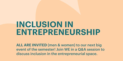 Inclusion in Entrepreneurship