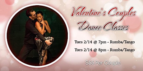 Valentine's Couples Dance Class - Rumba/Tango