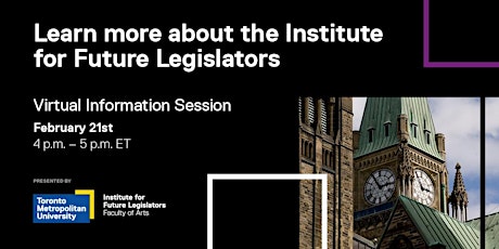 Virtual Information Session for the Institute for Future Legislators