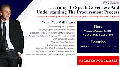 Learning To Speak Governese And Understanding The Procurement Process