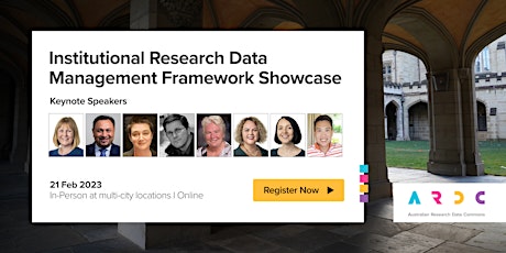 National Institutional Research Data Management Framework Showcase