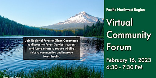 US Forest Service - Pacific Northwest Virtual Community Forum